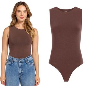 Nuuds Classic Crewneck Tank Bodysuit